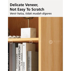 (Ready Stock) Aspea rak buku almari buku rack bookshelf book shelves rack kabinet buku book shelf murah white