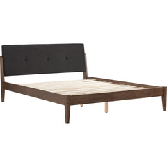TUCKER Solid Wood Queen Bed