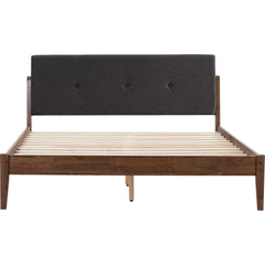 TUCKER Solid Wood Queen Bed