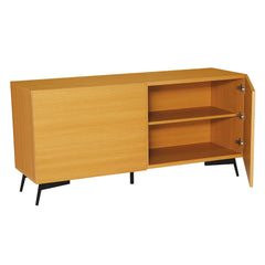 AKON Solid Oak Veneer Sideboard