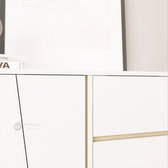 AURIS Side Board / Side Cabinet / Shoes Rack / Cabinet Kasut / Rak Almari Kasut Bertutup / TV Cabinet