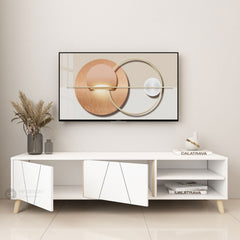 (Clearance) AURIS TV Cabinet / TV Cabinet / Rack TV / Console / Cabinet TV / Media Storage Cabinet / Almari TV