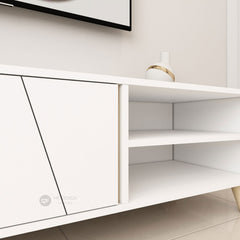 (Clearance) AURIS TV Cabinet / TV Cabinet / Rack TV / Console / Cabinet TV / Media Storage Cabinet / Almari TV