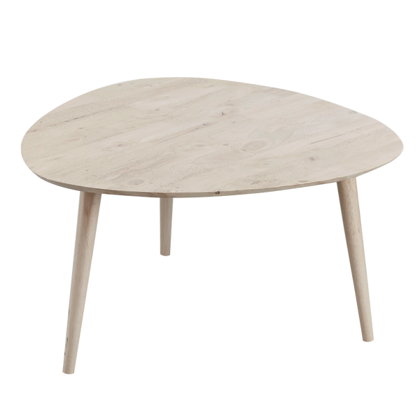 DALE Full Solid Wood Triangle Coffee Table