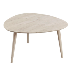 DALE Full Solid Wood Triangle Coffee Table