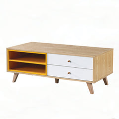 BANANA LEAF Coffee Table – Solid Rubberwood