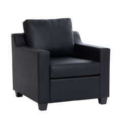 BALENO Solid Wood 1 Seater Sofa