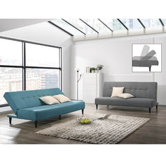 PHOEBE Sofa Bed With 2 Pillows – Grey