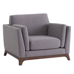 CENI Solid Wood 1 Seater Sofa