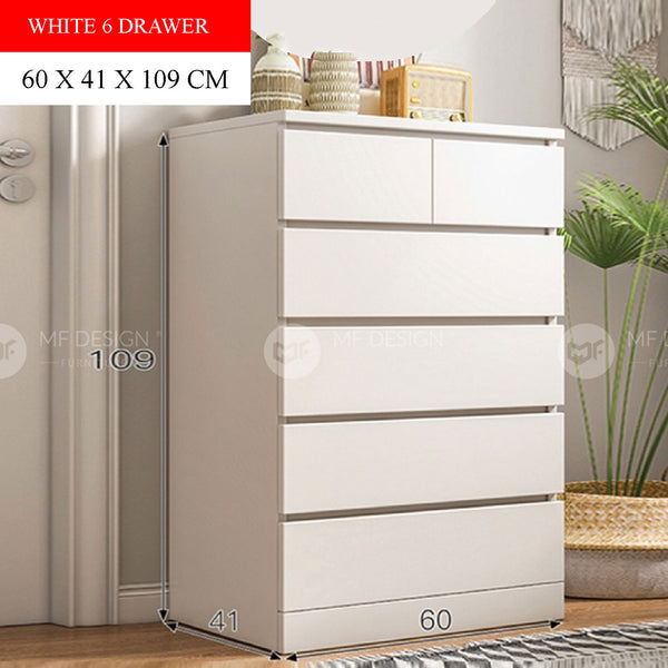 Chest Drawer 6 Layer Storage Cabinet