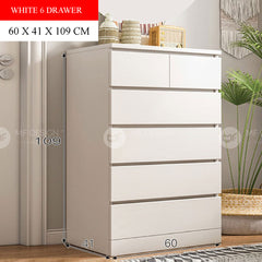 Chest Drawer 6 Layer Storage Cabinet