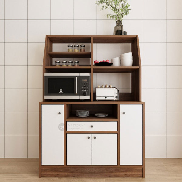 (Clearance) CONNOR Kitchen Cabinet / Storage Cabinet / Integrated Shelf Cabinet / Dapur Kabinet / Rak Dapur