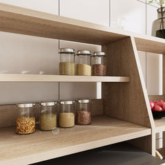 (Clearance) CONNOR Kitchen Cabinet / Storage Cabinet / Integrated Shelf Cabinet / Dapur Kabinet / Rak Dapur