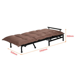 BELLE Fabric Sofa Bed – Ink