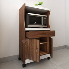 (Clearance) DONZ Kitchen Cabinet With Wheels / Integrated Shelf Cabinet / Dapur Kabinet / Oven Rack / Microwave Shelf
