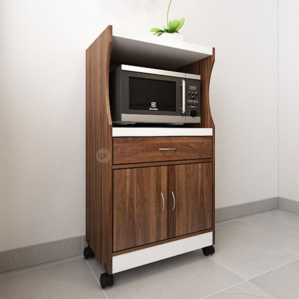 (Clearance) DONZ Kitchen Cabinet With Wheels / Integrated Shelf Cabinet / Dapur Kabinet / Oven Rack / Microwave Shelf