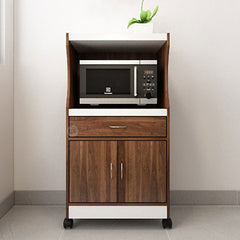 (Clearance) DONZ Kitchen Cabinet With Wheels / Integrated Shelf Cabinet / Dapur Kabinet / Oven Rack / Microwave Shelf