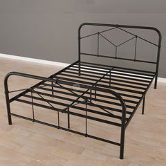(Clearance) EDEN Super Base Queen Size Metal Bed Frame White / Katil Besi Putih / Bed Frame Iron Bed
