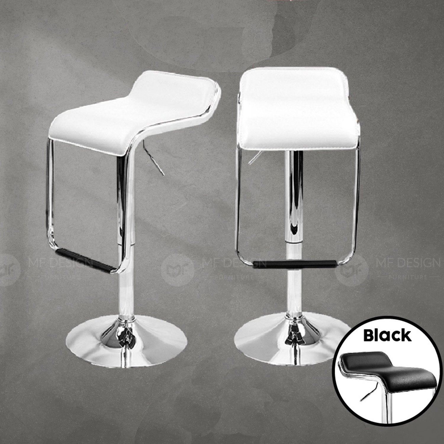 ERIC Swivel Bar Stool / Chair / Counter /  Kitchen / Kerusi Bar / Height Adjustable / Cushion / Dining Chair / Cafe / Bar / Counter