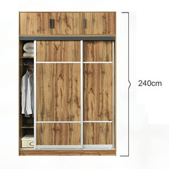 FLEXI Sliding Wardrobe With Top Cabinet