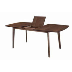 HELENE 190×90 Solid Bench wood Extension Dining Table-Walnut