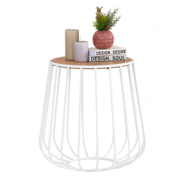 Gabbia Round Side Table