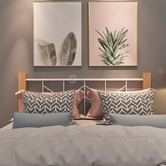 GALAXY Super Base Single Queen Size Metal Bed Frame / Bed / Katil Bujang / White / Katil Besi Putih
