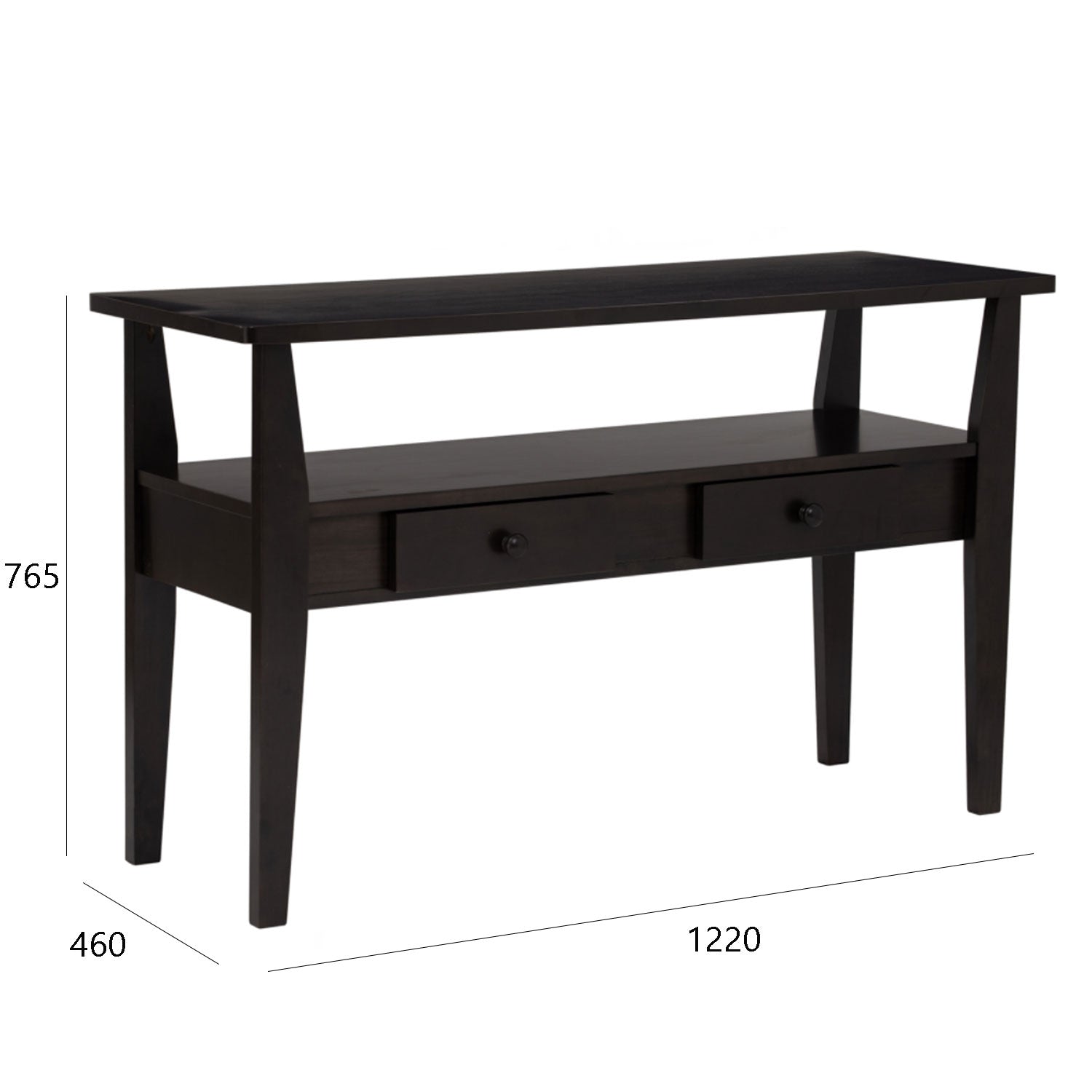 GASTON Solid Wood Console Table