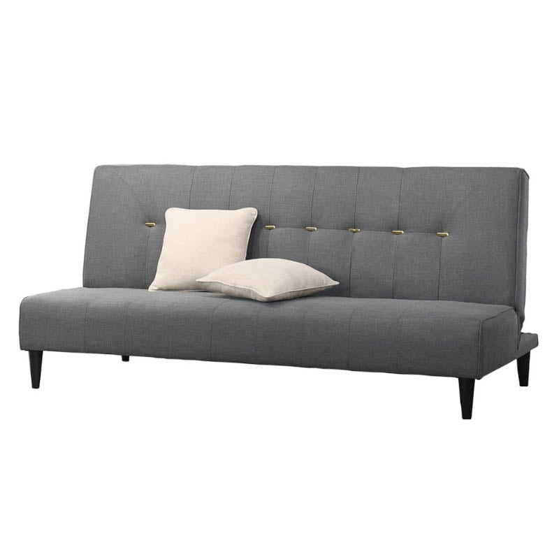 PHOEBE Sofa Bed With 2 Pillows – Grey