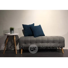 HANNA Bench Long Stool / Ottoman/ Storage Bench Stool / Chair / Kerusi / Sofa / Solid Wood Fabric /Home Living Storage Bench