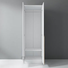 HUGO 2 Door Wardrobe / Cabinet Baju Almari / Storage / Baju Kabinet / Wardrobe 2 Door Cabinet Storage