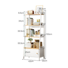 (Clearance) KAAN Bookshelf / Rak Buku / Almari Buku / Rack / Bookshelf / Book Shelves / Rack / Kabinet Buku / Book Shelf Murah / White