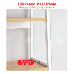(Clearance) KAAN Bookshelf / Rak Buku / Almari Buku / Rack / Bookshelf / Book Shelves / Rack / Kabinet Buku / Book Shelf Murah / White