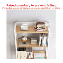 (Clearance) KAAN Bookshelf / Rak Buku / Almari Buku / Rack / Bookshelf / Book Shelves / Rack / Kabinet Buku / Book Shelf Murah / White