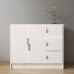 KHLOE Kids Wardrobe / Kids Cabinet / Almari Baju / Cabinet / Storage / Almari / White Wardrobe / Anak Almari / KID Closet / Children Cabinet