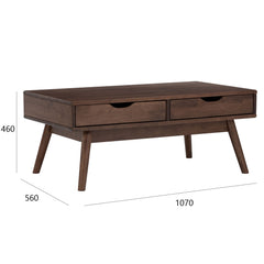 LAMAR Solid Wood Coffee Table