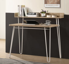 NIGEL Double Layer Metal Legs Study Desk