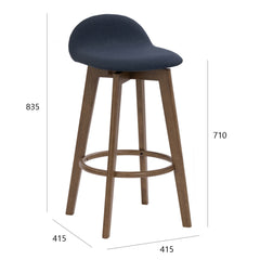 MORA Solid Wood Bar Chair