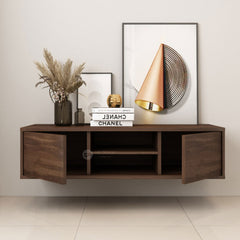 NEVA 4FT TV Cabinet Wall / TV Console / Almari TV / Media Storage Cabinet / TV Cabinet / TV Gantung / Wall Mounted Cabinet