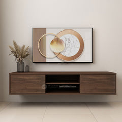 NEVA 5FT TV Cabinet Wall / TV Console / Almari TV / Media Storage Cabinet / TV Cabinet / TV Gantung / Wall Mounted Cabinet