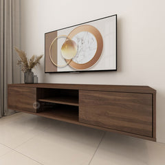 NEVA 5FT TV Cabinet Wall / TV Console / Almari TV / Media Storage Cabinet / TV Cabinet / TV Gantung / Wall Mounted Cabinet
