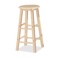 Belinda 24″ Full Solid Wooden Stool-4 colours (2 chairs per order)