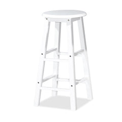 Belinda 24″ Full Solid Wooden Stool-4 colours (2 chairs per order)