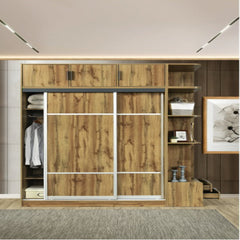 FLEXI Sliding Wardrobe With Top Cabinet