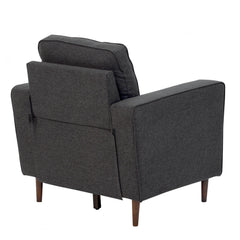 ROYCE Solid Wood 1 Seater Sofa
