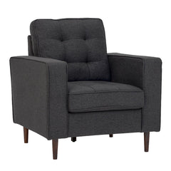 ROYCE Solid Wood 1 Seater Sofa