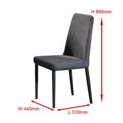 JENNIFER 1.8M Marble 1+6 Seater Dining Set