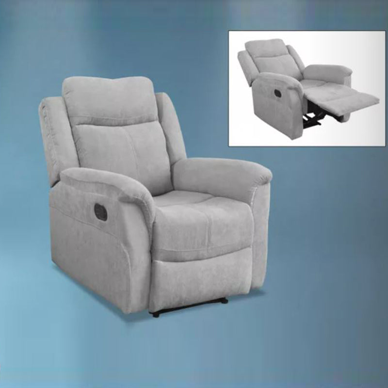 KARINDA 1 Seater Micro Fabric With Recliner System Sofa