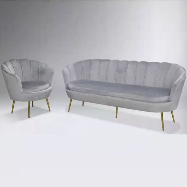 ADONIA 1+3 Seater Grey Sofa Set