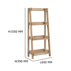 CLEMENT Natural Colour Solid Particle Board Display Rack